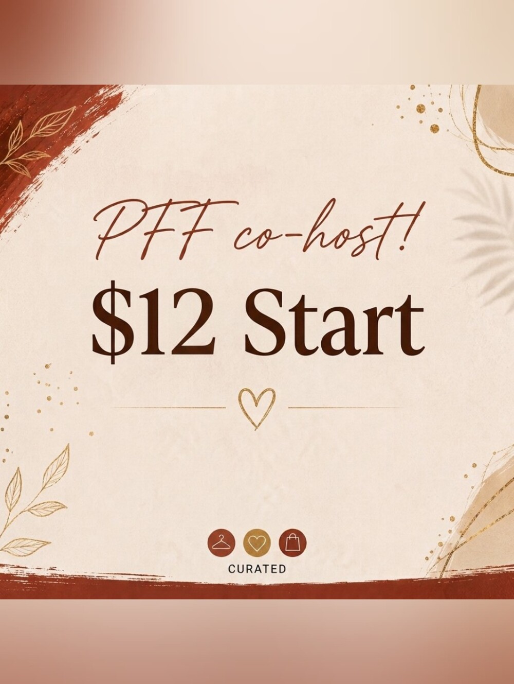 *** PFF CO-HOST SHOW *** $12 START Item 101---150